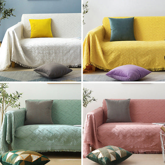 HKM-175315 Sofa Towel Blanket Cover for Modular Sofas – Multiple Sizes Available