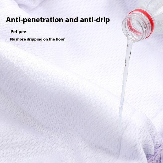 HKM-1790397 Washable Dog Menstrual Safety Pants - Multiple Colors and Sizes Available