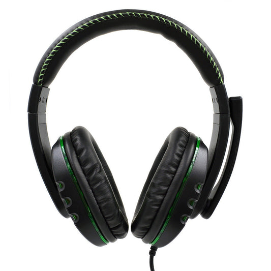 HKM-180947 Wired Gaming Headset with LED Lighting and Microphone - Model AMD-06