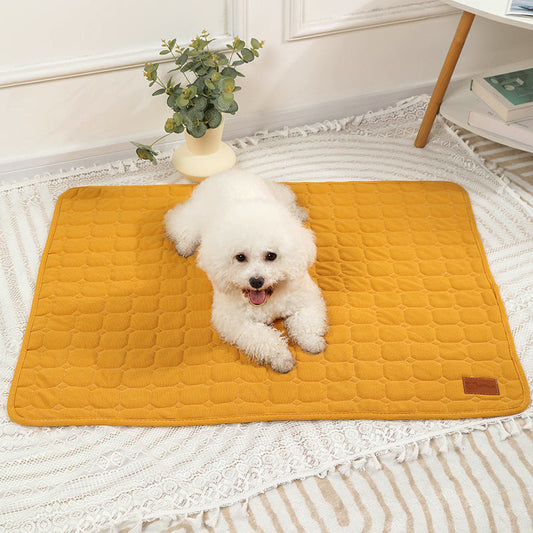 HKM-183827 Waffle Pet Mat for Dogs and Cats - Thick, Comfortable Sleeping Pad in Various Colors and Sizes
