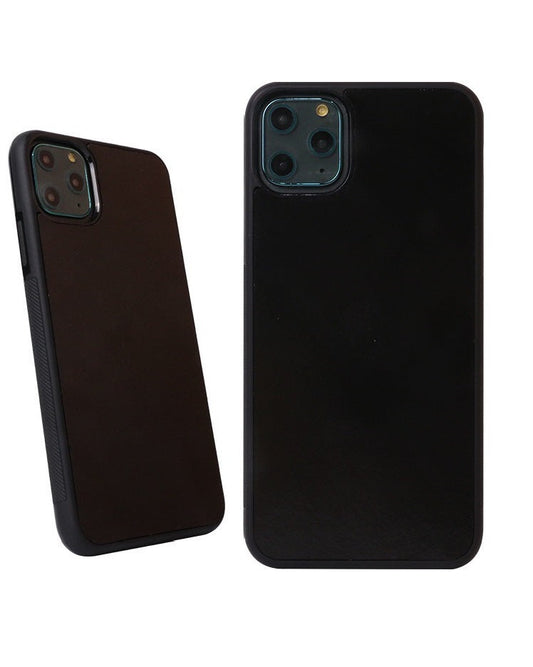 HKM-186451 Anti-Gravity Nano Adsorption TPU+PC Back Cover Case - Fashion Solid Color Design