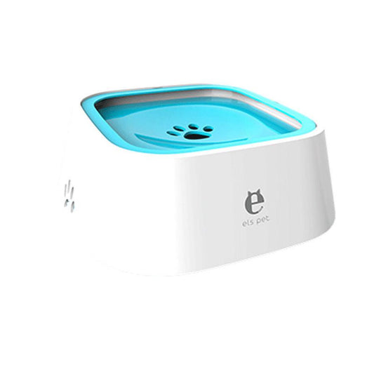 HKM-189651 Pet Water Bowl for Dogs and Cats - Durable ABS + PP Material in Blue, White, Grey, Pink
