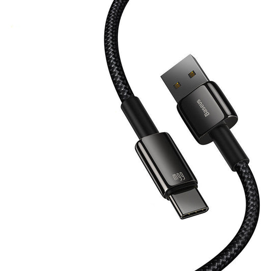 HKM-196947 Baseus 1m/2m USB-C Cable 5A 66W Quick Charge for Android Phones