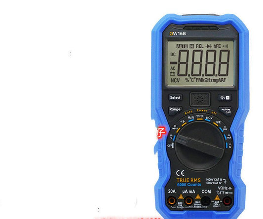 HKM-197779 Digital Multimeter for Voltage and Current Measurement - Handheld, 600V AC/DC, 20A DC, 10A AC