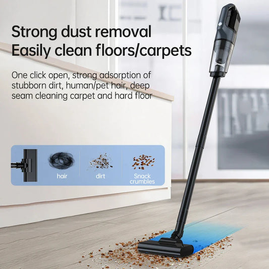 HKM-200595 Portable Handheld Ash Vacuum and Carpet Cleaner for Home, Office, Car, and Pet Hair