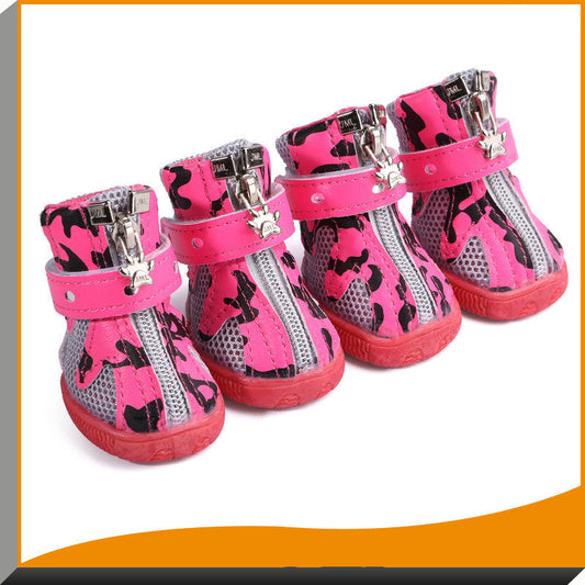 HKM-2039229 Breathable Casual Net Shoes for All - Durable Synthetic Leather with Reflective Details