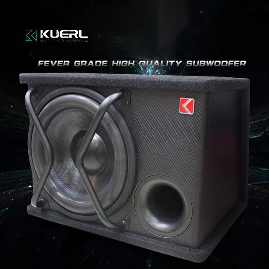 HKM-204307 12-Inch Active Subwoofer for Car Audio Systems - 12V Automotive Speaker
