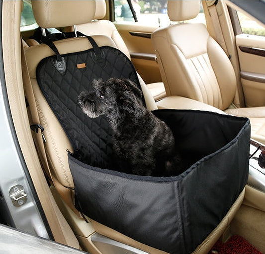 HKM-2052925 Waterproof Pet Seat Cover Pad for Cars and SUVs - Adjustable Straps, Easy to Clean