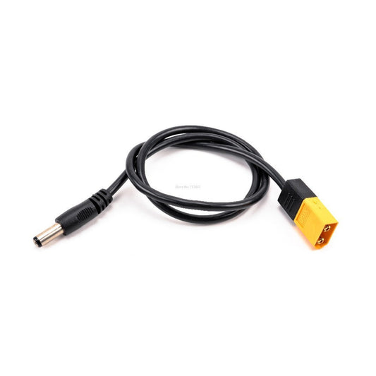 HKM-206995 XT60 to DC 5.5mm x 2.5mm Power Adapter Cable - 0.5m Length, 22 AWG Dual Core Wire