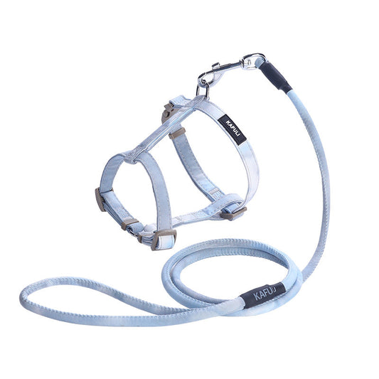 HKM-2115133 Adjustable Gradient Color Hand Holding Rope for Cats - Various Colors and Sizes Available