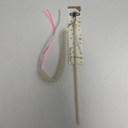 HKM-2141501 Interactive Cat Teaser Stick with Flexible Pole for Engaging Playtime