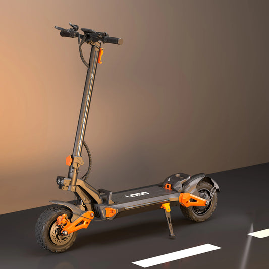 HKM-214867 Foldable Off-Road Electric Scooter with Dual Motors, 60V/30Ah Battery, 70km/h Max Speed, 180kg Load Capacity