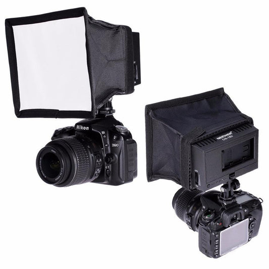 HKM-215891 Universal Foldable Mini Softbox Diffuser for CN-160, CN-126, and CN-216 LED Lights