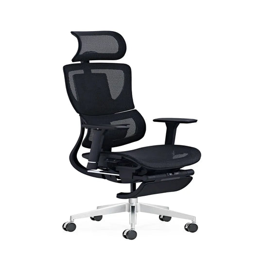 HKM-218259 Ergonomic Mesh Swivel Executive Office Chair for Comfort and Support in Work Environments