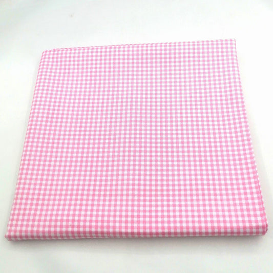 HKM-223251 Cotton Twill Fabric with Botanical Print - Patchwork Plaid, Polka Dot, and Stripes - 160cm Wide