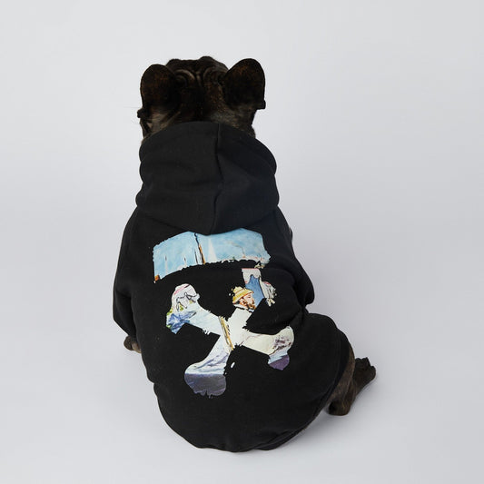 HKM-2255549 Schnauzer Pet Clothes in Oil Painting Design – Available Sizes M to 4XL