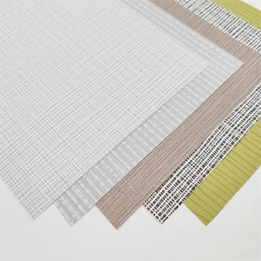 HKM-229203 Modern Gold Textured PVC Vinyl Wallpaper for Bedroom, Fire Resistant Linen Wall Covering