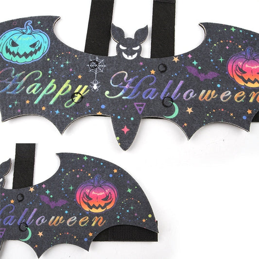 HKM-2293181 Halloween Pet Batwing Costume for Cats in Multiple Colors and Sizes