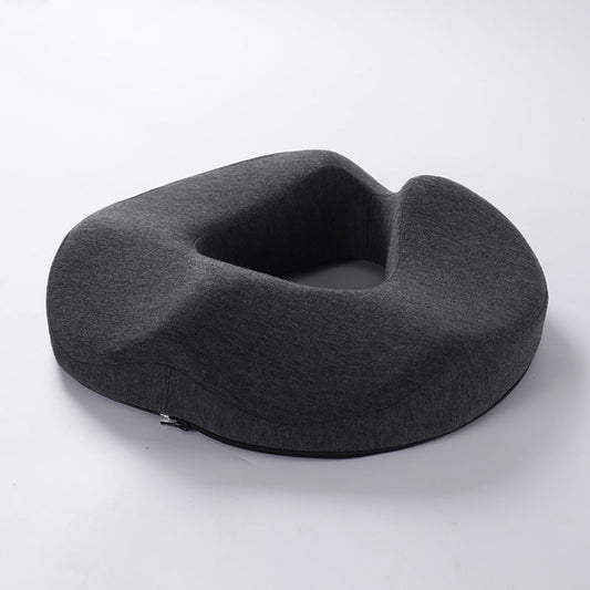 HKM-230227 Breathable Memory Foam Office Seat Cushion - Modern Solid Color Design