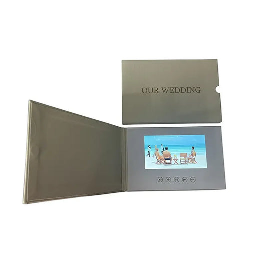 HKM-242707 Personalised Digital Video Album with 7-Inch LCD Display for Weddings and Anniversaries