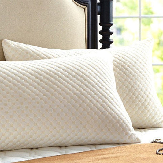 HKM-242963 Honeycomb Knitted Square Pillow Core - Beige, 48x74cm, Polyester Fiber Filling