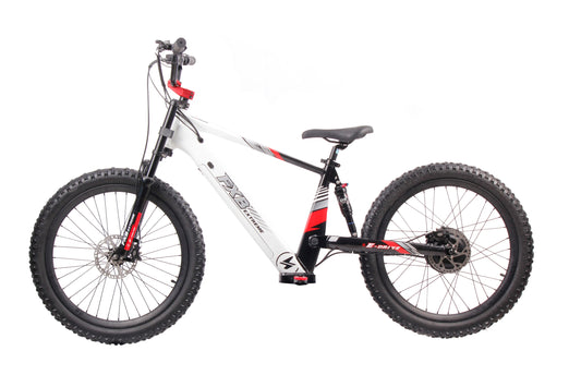 HKM-246547 Kids Electric Bike with 1200W Motor, 36V Battery, 20 & 24 Inch Fat Tires, Hydraulic Disc Brakes, 3 Speed Options