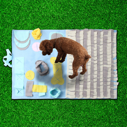 HKM-2470205 Foraging Sniff Training Mat - Cloth Material, Available in Various Sizes and Colors