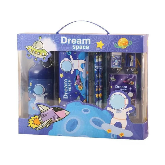 HKM-250707 Cute Cartoon Kindergarten Stationery Set for Back to School - Essential Supplies and Gifts for Kids