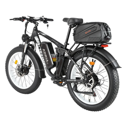 HKM-252435 4000W 52V 30AH Dual Motor Electric Mountain Bike with Fat Tires for Adults