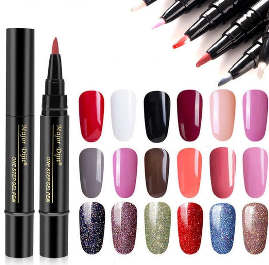 HKM-253523 One-Step Nail Polish Gel Pen – Long-Lasting, Odorless & Easy to Remove