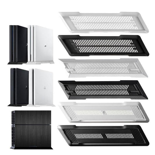 HKM-253715 PS4 Slim Console Bracket for Enhanced Stability and Support - Compatible with PS4/PS4 PRO