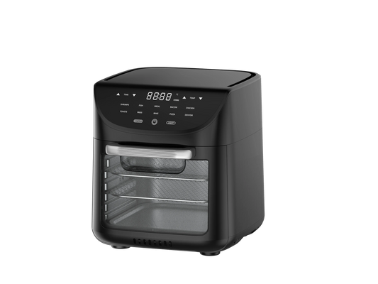 HKM-254611 9L Digital Air Fryer Oven with One-Touch Control for Oil-Free Cooking of French Fries and More