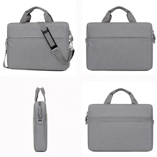 HKM-255891 Custom 14-Inch Waterproof Laptop Sleeve Bag Unisex Oxford Material Zipper Handle