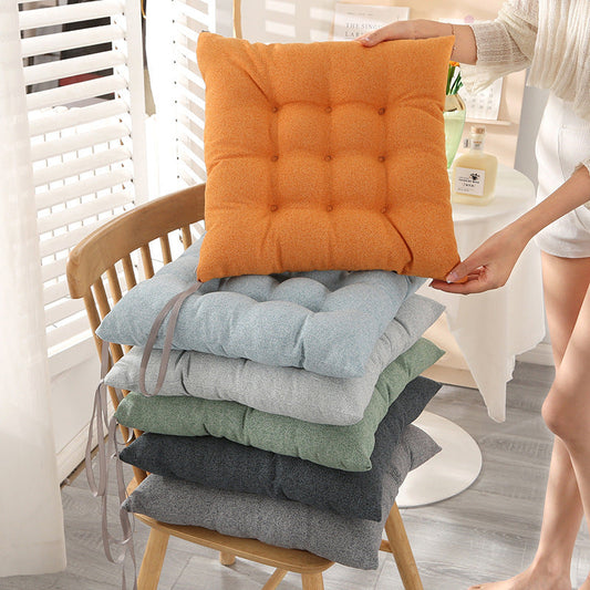HKM-261011 Comfortable Solid Color Cushion for Office and Home Use - Available in Multiple Colors