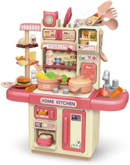 HKM-261459 Interactive Kitchen Play Set for Kids - Customized Role Play Cooking Toy for Ages 2-13