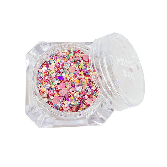 HKM-268179 Color Film Magic Box Nail Art Sequins for Glossy Decoration and Comfort