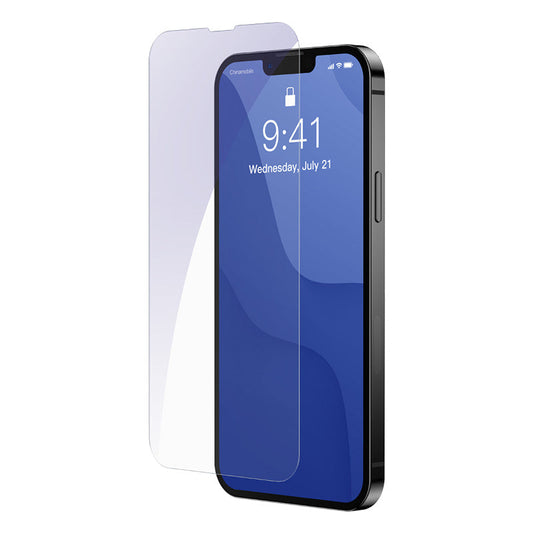 HKM-269075 Anti Blue Light Tempered Glass Film for iPhone 13 Series (Two Pack)