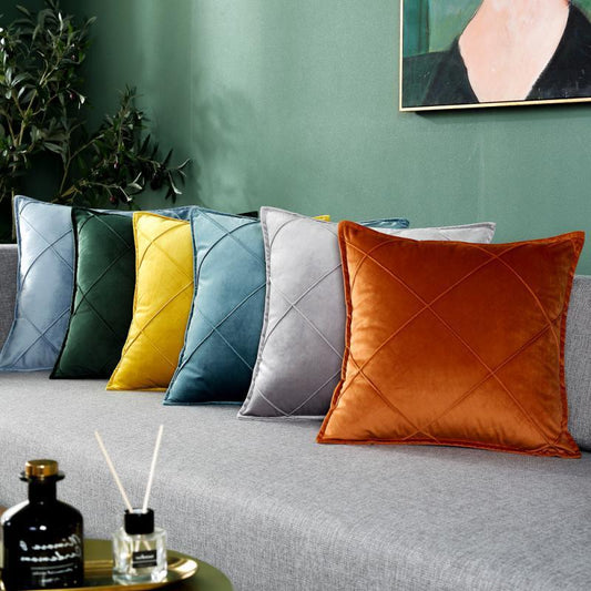 HKM-269075 Nordic Style Decorative Pillow Cover in Multiple Colors - 45x45cm Cushion Cover