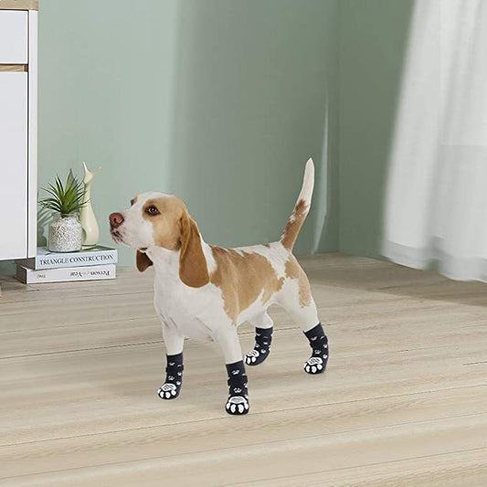 HKM-2694589 Dog Socks Booties - Anti-Slip Mute for Medium to Large Dogs