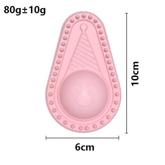 HKM-2696381 Molar TPR Teething Toy for Pets - Avocado, Gentleman Blue, Cherry Blossom Colors