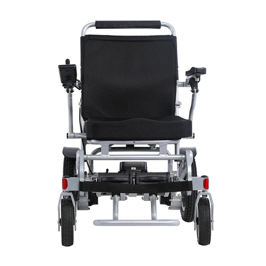 HKM-272019 Adjustable Electric Wheelchair with Removable Battery and Aluminum Alloy Frame