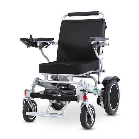 HKM-272019 Adjustable Electric Wheelchair with Removable Battery and Aluminum Alloy Frame