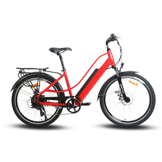 HKM-272467 36V 350W Electric Bike with C3 LCD Display and Removable Lithium-Ion Battery, Aluminum Alloy Frame, Single Speed, Max Speed 30-50 Km/h
