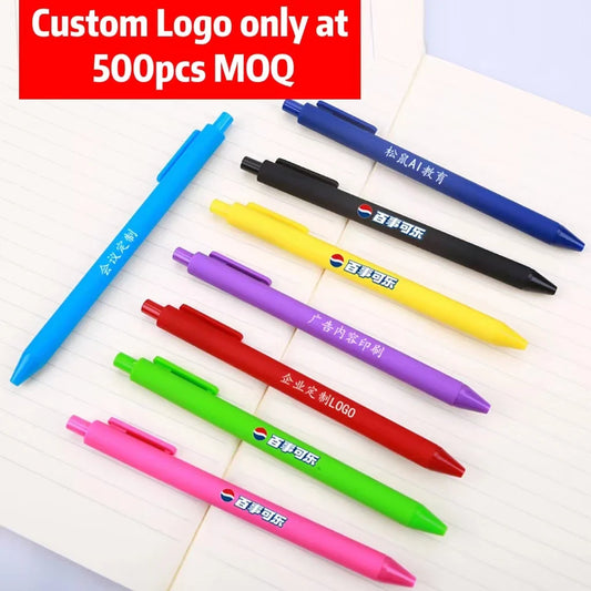 HKM-273427 Multi-Colour Retractable Gel Ink Pen with Custom Logo Options