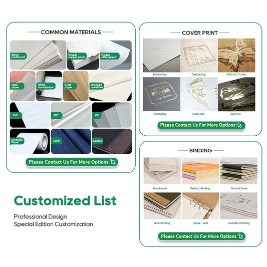 HKM-276883 Customisable Student Notebooks for School Use, High-Quality Paper, Durable Binding