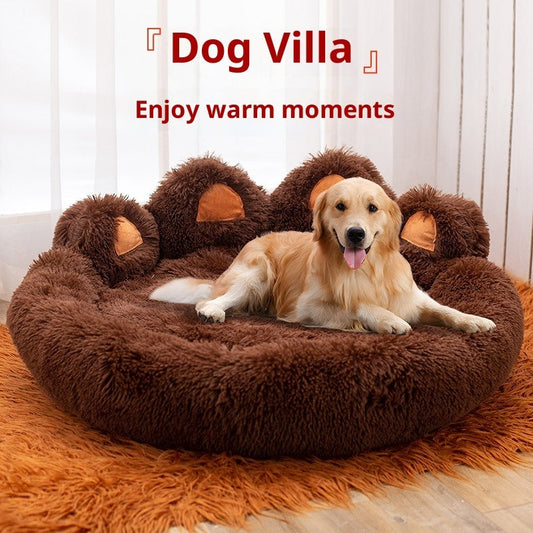 HKM-2778813 Cozy Hand-Shaped Brush Nest Pet Bed in Multiple Sizes and Colors