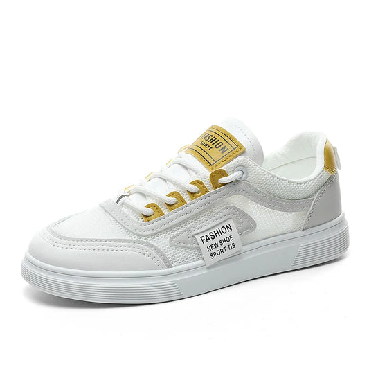 HKM-278291 YQ26 New Mesh Women's Board Shoes Summer Thick Sole Versatile Sports Shoes Casual Student Running Shoes