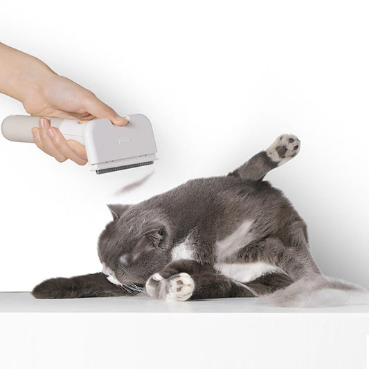 HKM-2824637 Pet Hair Removal Comb for Cats and Dogs - Five Modes, Easy to Use, Reusable Design, Perfect for Furniture and Clothing
