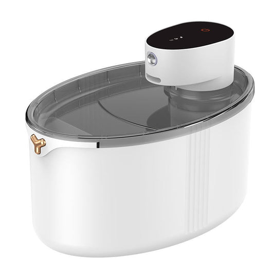 HKM-2834749 Wireless Smart Cat Water Dispenser with 4000mAh Lithium Battery and 2.5L Capacity