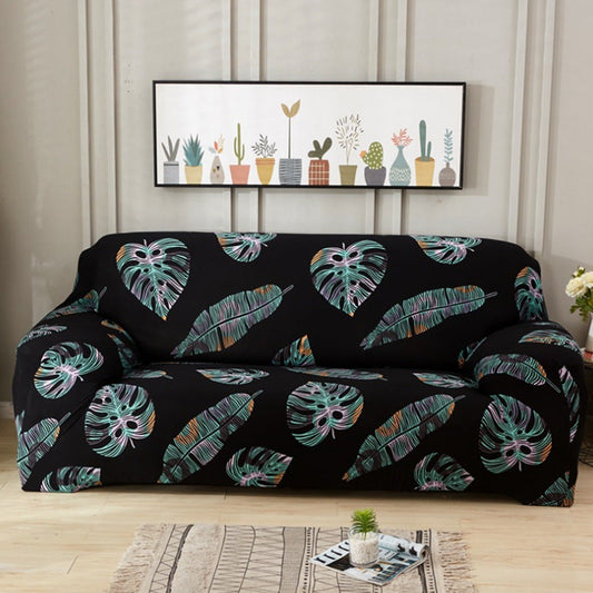 HKM-285459 Universal Stretch Sofa Cover in Knitted Four-Sided Fabric, Multiple Sizes Available